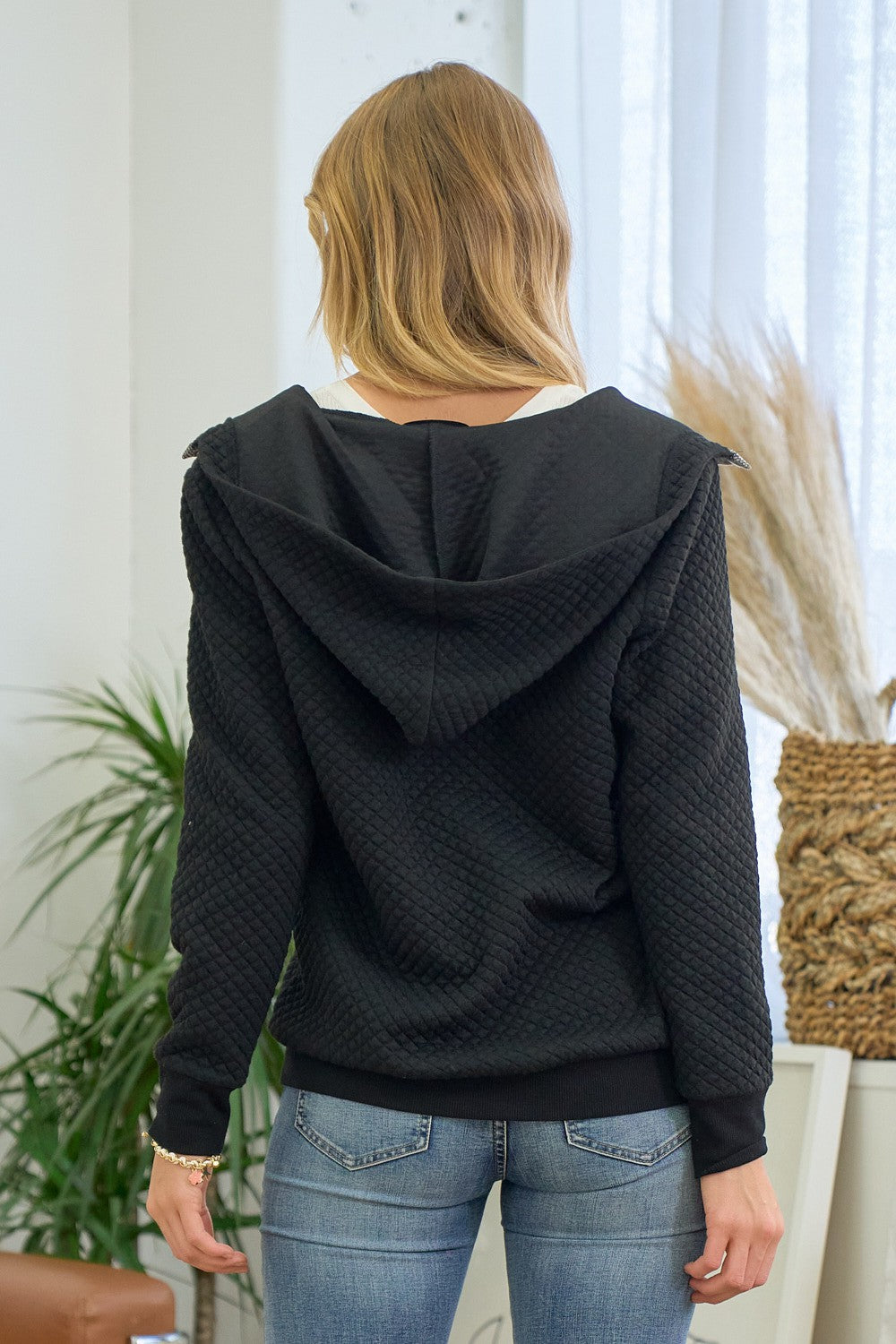 Endy Quilted Pullover